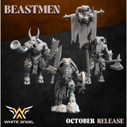 Warriors with hand weapon...