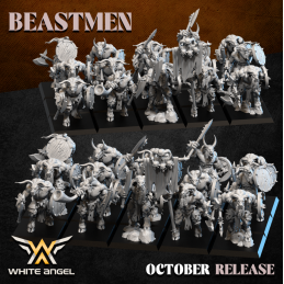 Warriors with hand weapon...