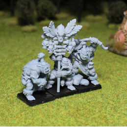 Wild orc archers command...