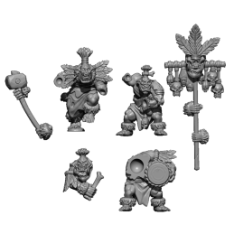 Grupo de mando de orcos...