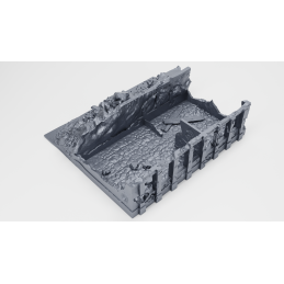 Barracones destruidos de...