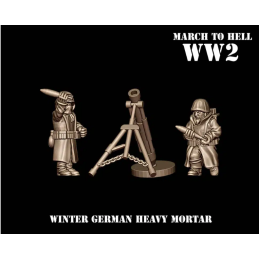 German heavy mortar team...