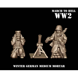 German winter medium mortar...