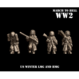 US winter .50 HMG team