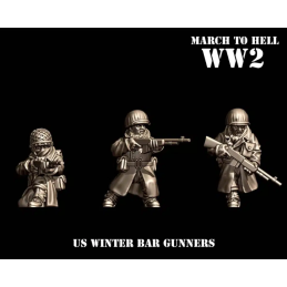 US winter BAR gunners