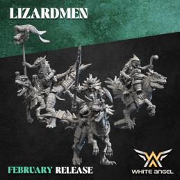Lizard Warrior Rider...