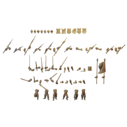 Grupo de mando de soldados....