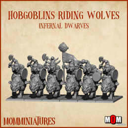 Hobgoblins riding wolves....