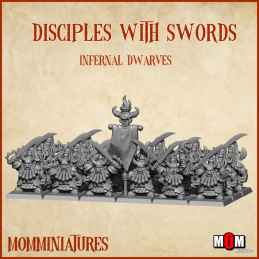 Discípulos con espadas....