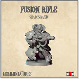 Rifle de fusión. Bad space...