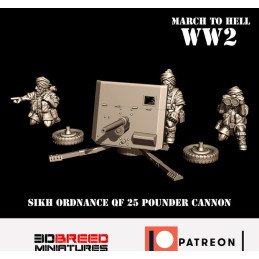 Cañón QF 2-Pounder Sikh