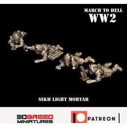 Equipo de mortero ligero Sikh