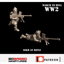 Equipo de rifle antitanque...