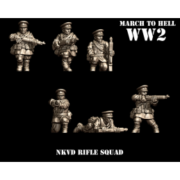 NKVD Riflemen. Soviet Infantry