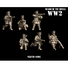 NKVD SMG Troops. Soviet...