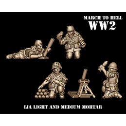 Equipo de mortero ligero IJA