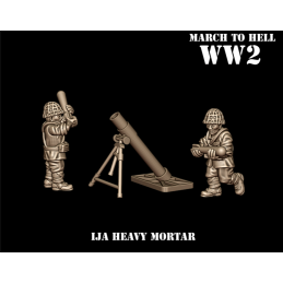 Equipo de mortero pesado IJA