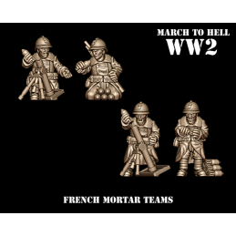 French Medium Mortar Team
