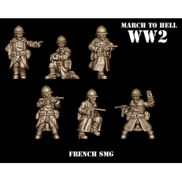 French SMG Troops