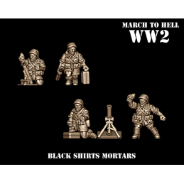 Black Shirts Medium Mortar...