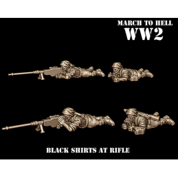 Equipo de fusil antitanque...