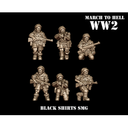 Camisas Negras con subfusil