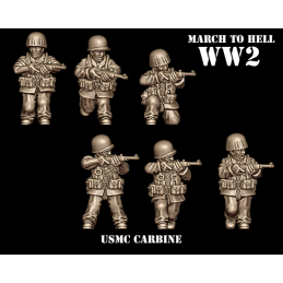 Marines USCM con carabina....