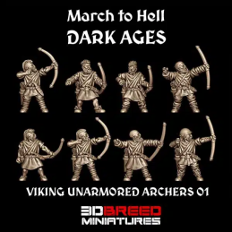 Arqueros sin armadura...