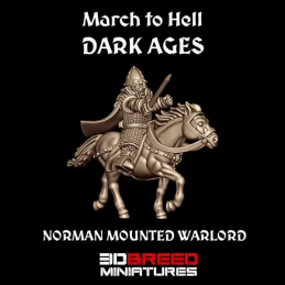 Señor de la guerra montado...