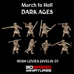 Levas con jabalinas...