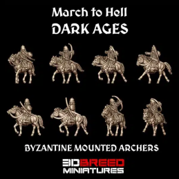 Guardias montados con arco...