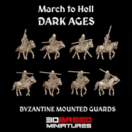 Guardias montados bizantino...