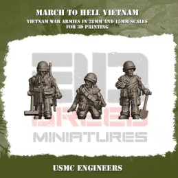 Ingenieros USMC en Vietnam