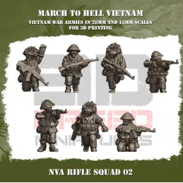 Escuadra de fusileros NVA 02