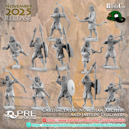 Arqueros númidas cartagineses