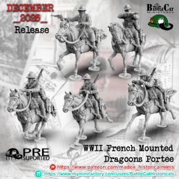 Dragones portés franceses...