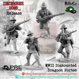 French Dragoon Portee Riflemen