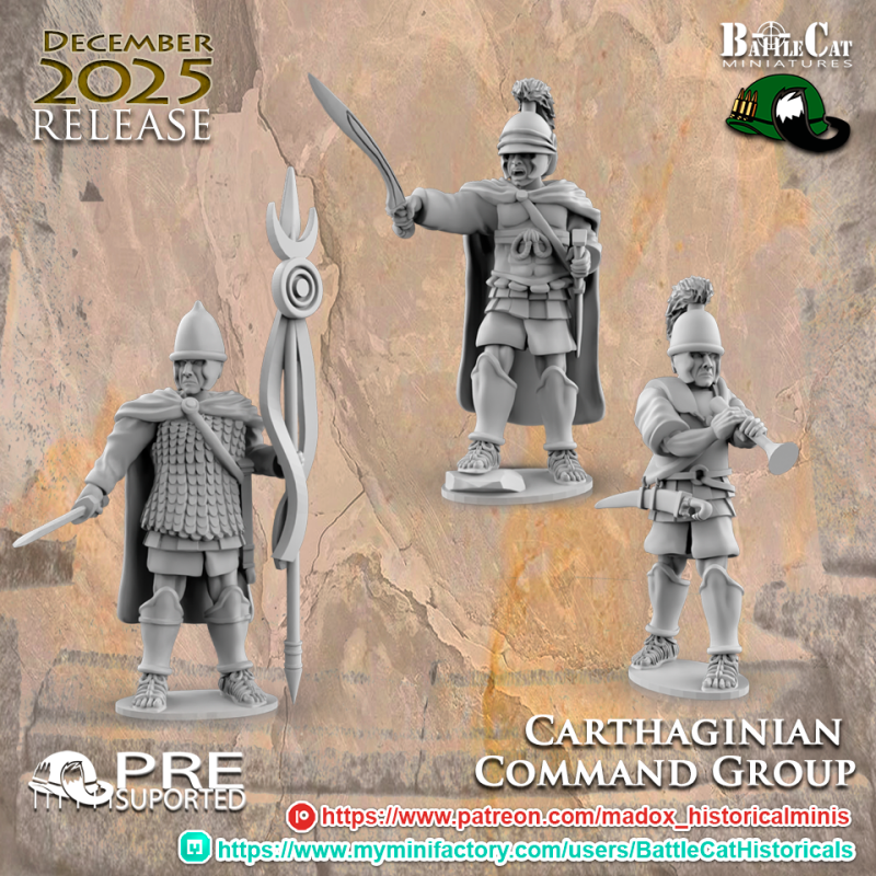 Carthaginian Command Group on foot