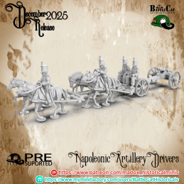 Conductores de artillería...