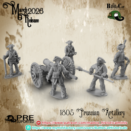 Artillería prusiana de 1805