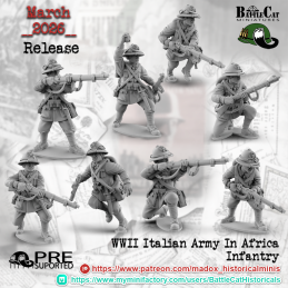 Fusileros italianos en África