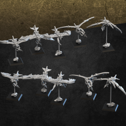 Hombres pájaro. Compañías...