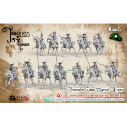 Grupo de mando de lanceros...