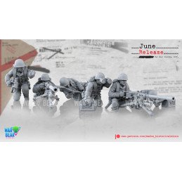 Equipo HMG del ejército...