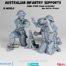 Equipo de mortero australiano