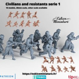 Civilians and Resistants...