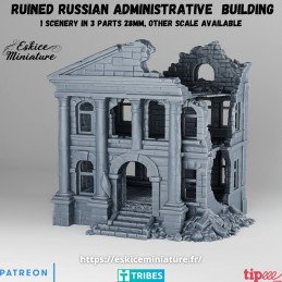 Edificio ruso destruido n.º 1