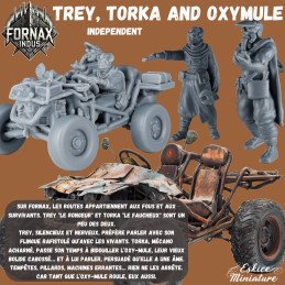 Trey, Tork y su Oxy-Mule