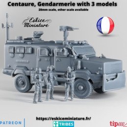 French Gendarmerie with...