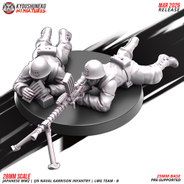 Equipo LMG B de la...